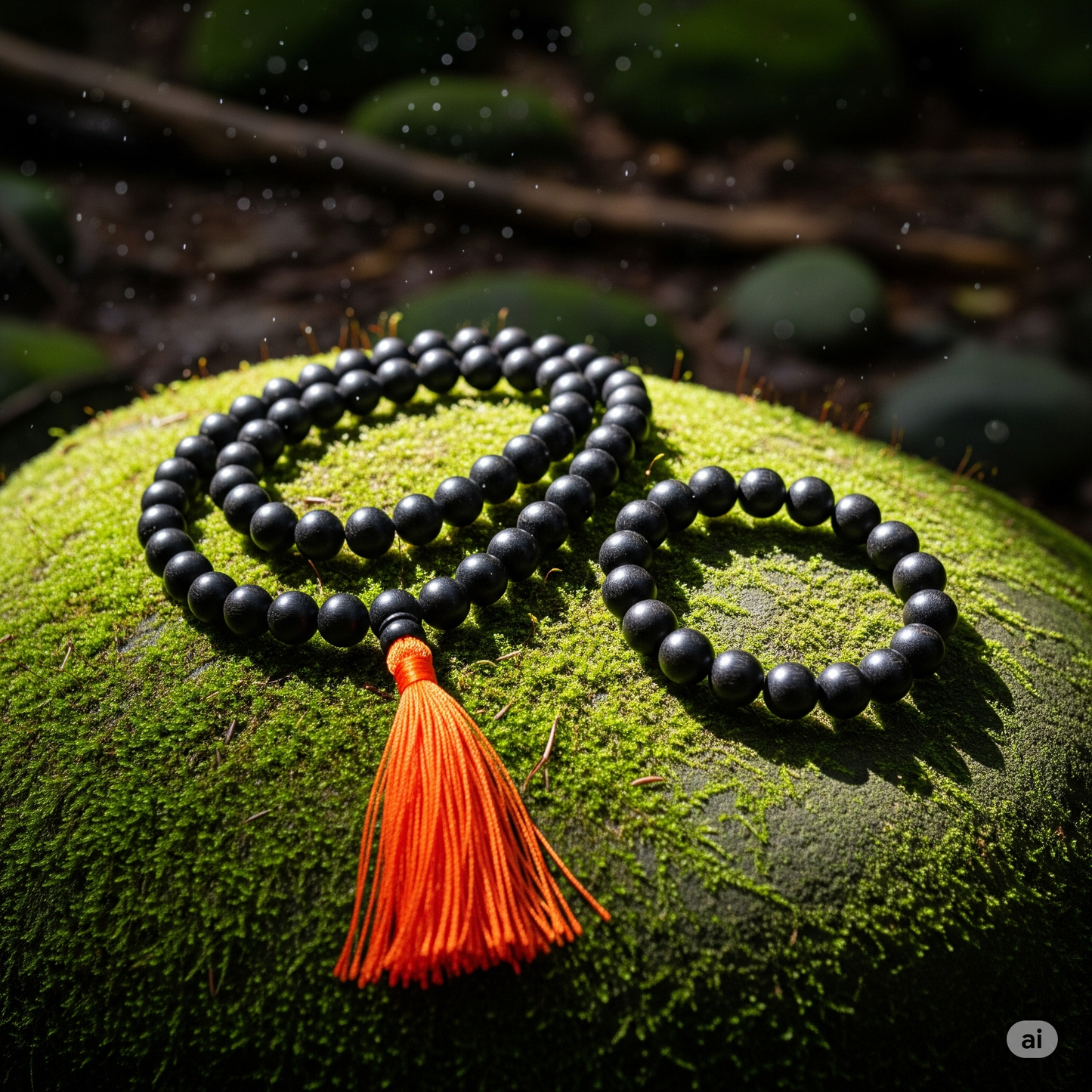 Karungali Kavach Harmony Combo (Mala + Bracelet)